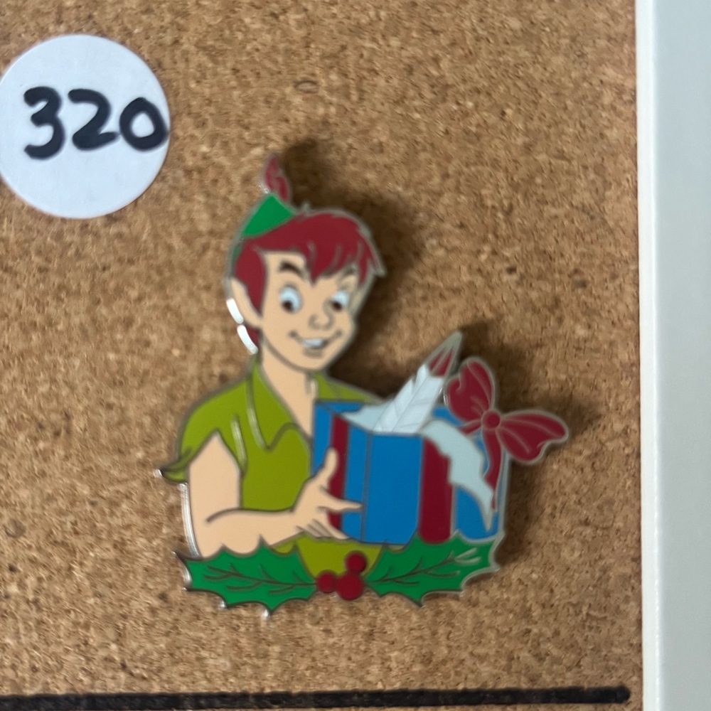 Disney Peter Pan Christmas Pin